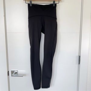 Lululemon Train Times 7/8 High-Rise Pant 25" Black Size 2